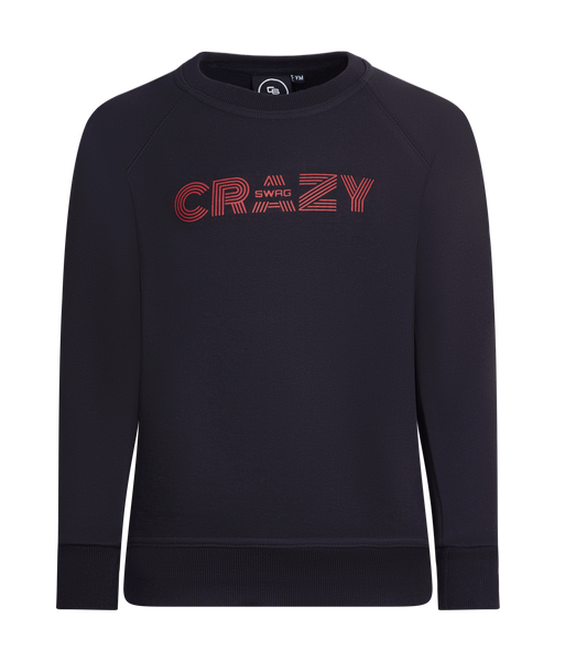 Crazy Swag Black Sweatshirt