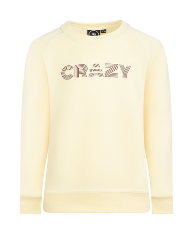 Crazy Swag Cream Sweatshirt