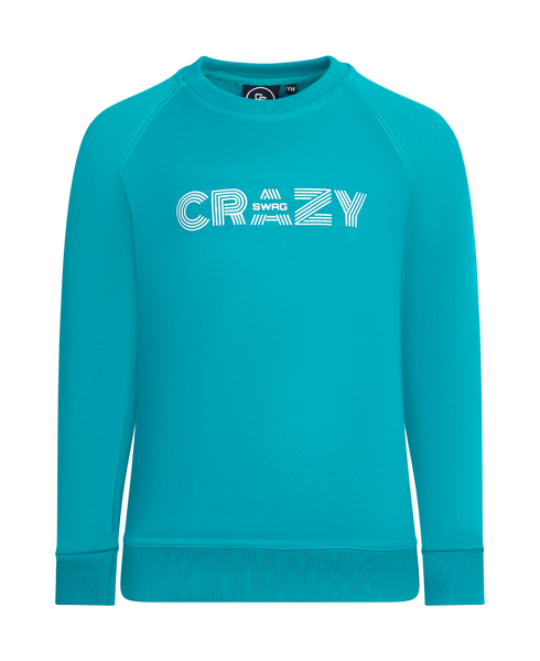 Crazy Swag Teal Sweatshirt