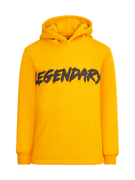 Crazy Swag Legendary Hoodie-Yellow & Black