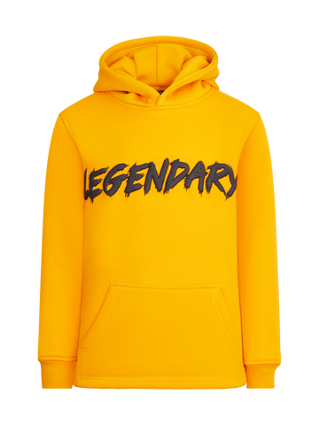 Crazy Swag Legendary Hoodie-Yellow & Black