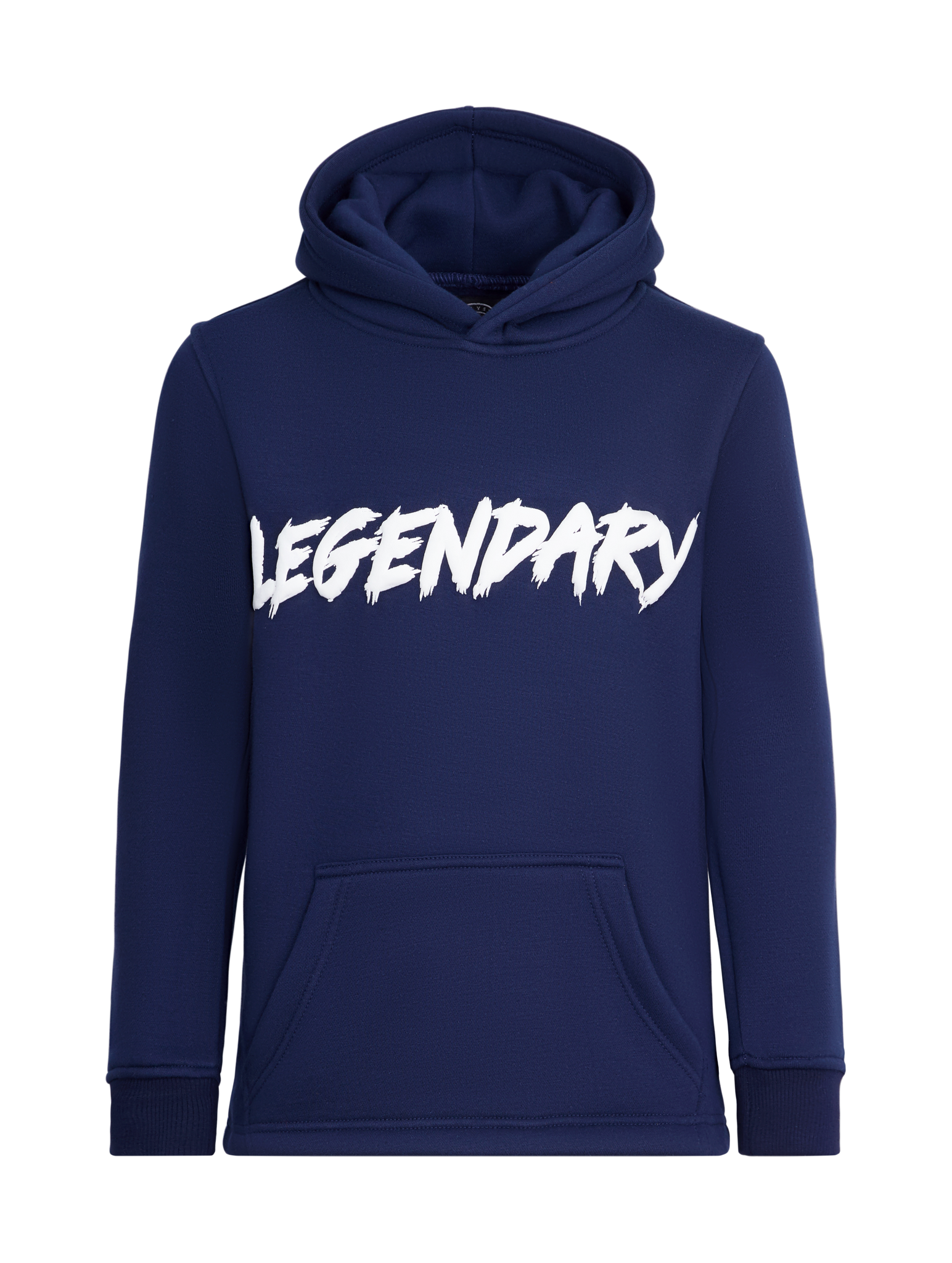 Crazy Swag Legendary Hoodie-Navy & White