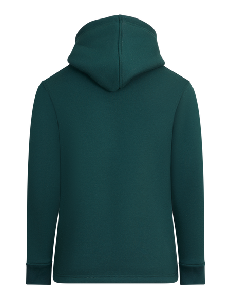 Crazy Swag Legendary Hoodie-Forest Green & Yellow