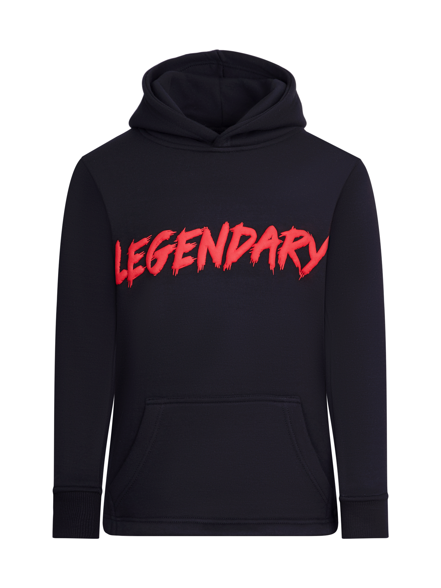 Crazy Swag Legendary Hoodie-Black & Red