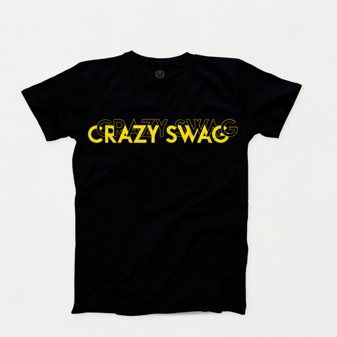Crazy Swag Youth Double Up Tee-Black