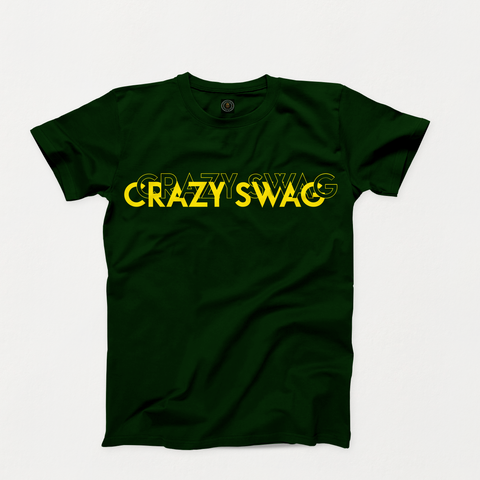 Crazy Swag Youth Double Up Tee-Forest